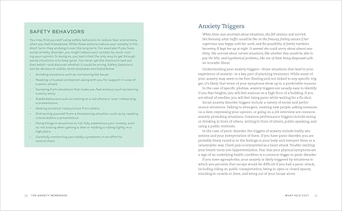 The Anxiety Workbook: A 7-Week Plan to Overcome Anxiety, Stop Worrying, and End Panic Paperback – September 26, 2017 - Image 4