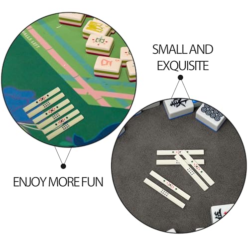 Set de 44 Accesorios para Mahjong con Palitos de Puntaje miniatura 3