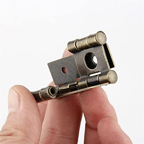 Charnières solides et durables 47 x 48mm quincaillerie meuble bois - 8