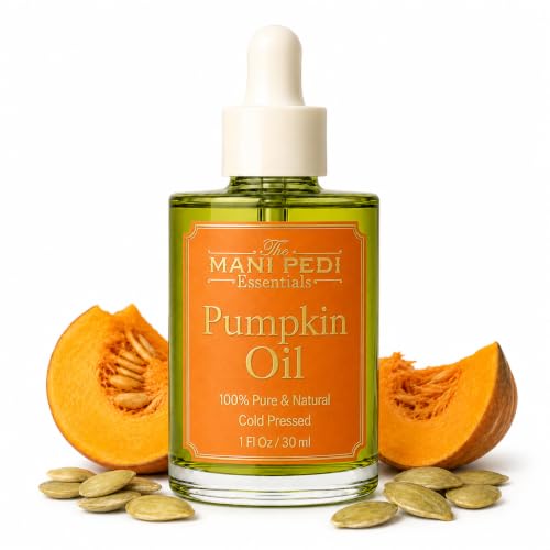 Image of TMPE Pumpkin Seed Oil for Hair Growth & DHT Blocking - Cold Pressed Pumpkin Seed Hair Oil for Scalp Health, Dandruff & Thicker Hair - 30ml