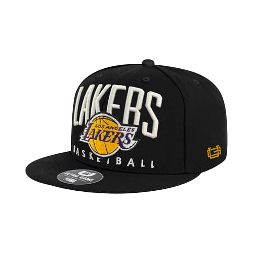 Ultra Game Adults NBA Official Teamster Ultimate Baseball Cap Hat, Los Angeles Lakers, Team Color, One Size