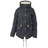  Urban Surface Damen D7003A44367A Jacke, Schwarz (Black 24000), 38 (M)