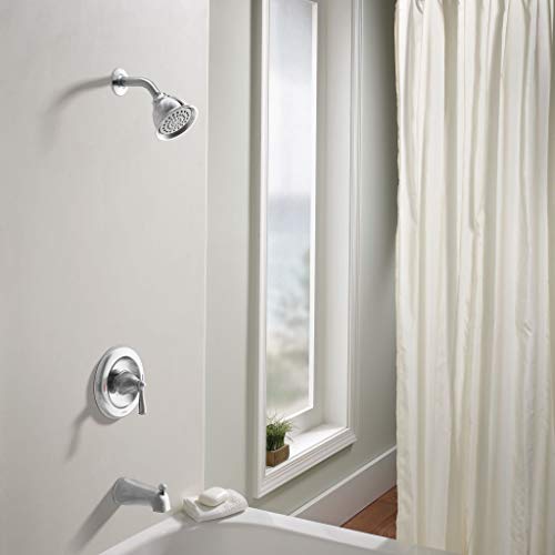 Moen 82910 Grifo para Bañera y Ducha con Control Posi-Temp, Cromado miniatura 5