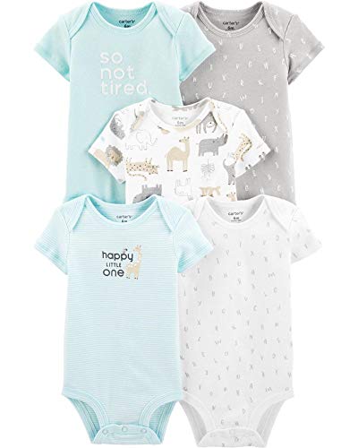 Body carter's manga curta zoo alfabeto (18M)