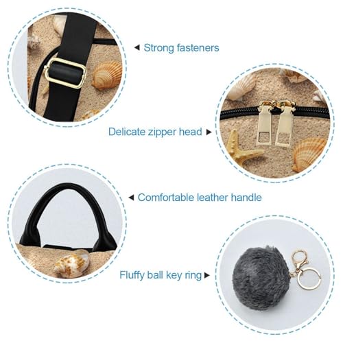 Sac à dos imprimé Sea Shells Starfish voyage et usage quotidien - 5