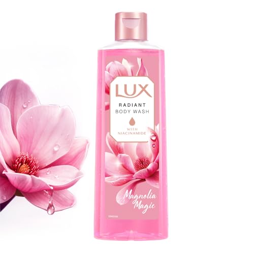LUX Magnolia Magic Bodywash, with Niacinamide, 245ml for Radiant ...
