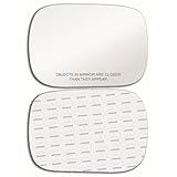 New Replacement Mirror Glass with FULL SIZE ADHESIVE for Volvo V70 XC70 XC90 Passenger Side View Right RH