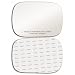 New Replacement Mirror Glass with FULL SIZE ADHESIVE for Volvo V70 XC70 XC90 Passenger Side View Right RH
