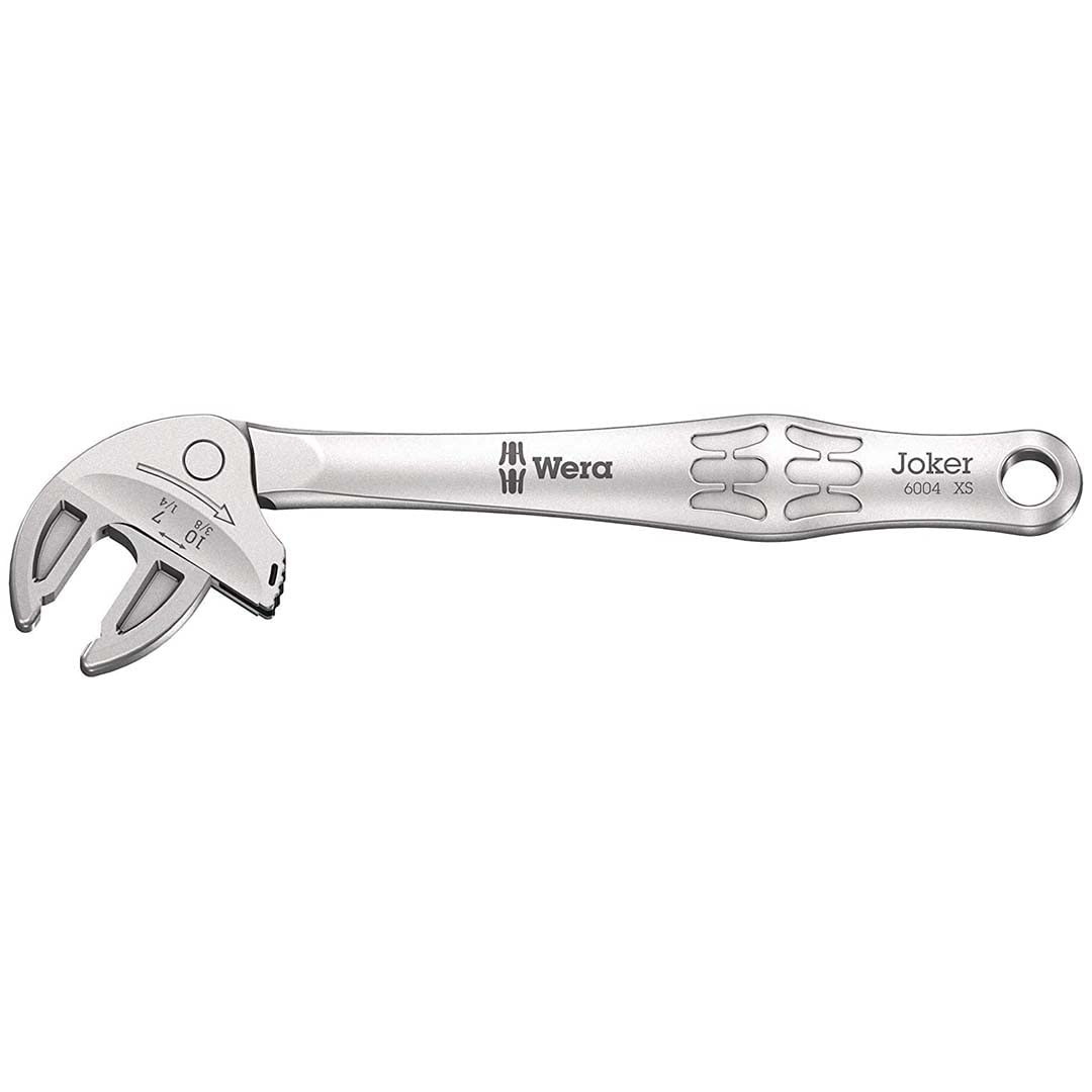 Wera 05020099001 6004 Joker XS self-setting spanner, 7-10 x 1/4“-3