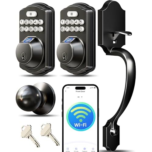 Veise Built-in WiFi Smart Front Door Lock Set