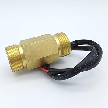 jdhlabstech Copper Fluid Flow Sensor Flow Meter 1 to 30 Litres/Min 3/4