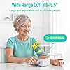 Runstar Upper Arm Blood Pressure Monitor with Wide Range Cuff (8.6'' -16.5'') for Home Use FSA&HSA Eligible, Automatic Digital BP Machine with Storage Bag, 2x99 Reading Memory