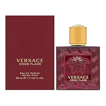 Versace 741008 Eros Flame - Perfume Masculino, Eau de Parfum, 50 Ml