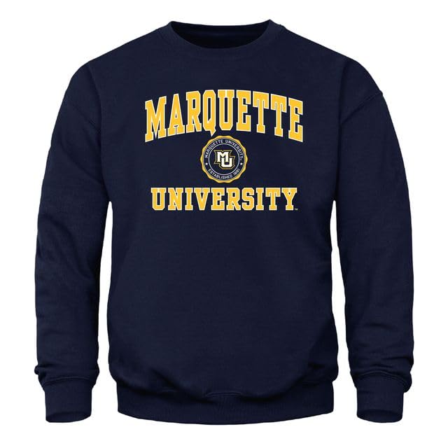 Image of Ivysport Crewneck Sweatshirt for College, Heritage Logo, Color, Adult Unisex