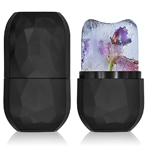 Broviti Ice Roller For Face Neck And Eye Gua Sha Face Massage Facial Beauty Face Icing Tool Silicone Ice Mold For Brighten Skin And Enhance Your Natural Glow Remove Fine Lines（Black） #TOP24