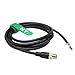 HangTon M12 A Coded 8 pin Male to Actuator Sensor Data Power Cable Flying Leads for Cognex Industrial Control Automation Network IO Link 15m