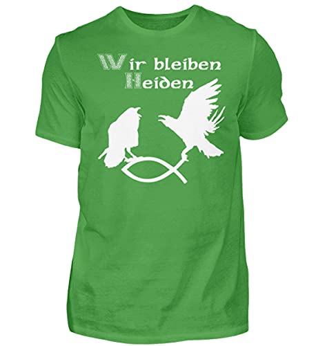 T-Shirt Homme Vert Hugin & Munin idéal pour vos sorties décontractées