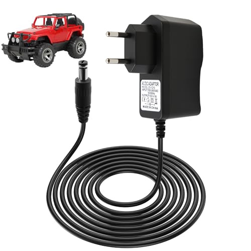 Indicatore LED di stato di ricarica: il caricabatterie motorino per bambini 12 V integra la luce LED che mostra rosso durante la ricarica e verde quando la batteria è piena. Permette di controllare facilmente il processo senza scollegare il veicolo per bambini, evitando sovraccarichi e migliorando la sicurezza dei giocattoli elettrici ricaricabili