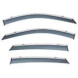 4 Pcs Car Wind Deflectors, for MG ZS 2017-2023 Side Window Air Deflector Rain Cover Anti-Fog Shade Auto Accessories - Image 9