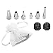 Wilton Dessert Decorator Pro Cake Decorating Tool, Stainless Steel Frosting Piping Kit, Cake and Cupcake Icing Decorating, Deviled Egg Piping Tool (Silver)