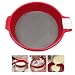 Produktbild KOBWA Mehlsieb, Edelstahl, feinmaschiges Sieb, Siebpfanne, Lebensmittel, Tee, Zucker, Mehl, Siebe für Küche, Zuhause, 21,6 x 17 cm