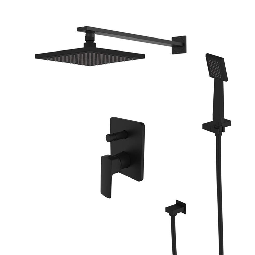 Système de douche ensemble combiné de douche à haute pression avec robinet mural