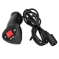 Akozon Aukson Universelle elektrische Windenfernbedienung mit 9,2 Fuß Kabel für das drahtlose Windenfernbedienungskit für Geländefahrzeuge