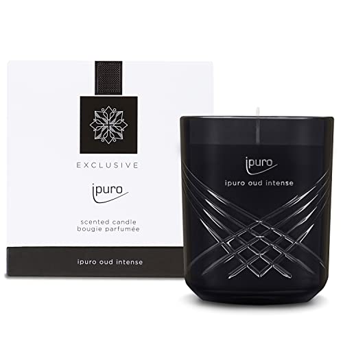 ipuro Vela aromática exclusiva para un ambiente mágico y balsámico, larga duración de combustión Cover