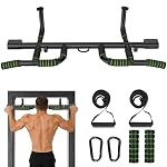 Doorway Pull Up Bar, No Drill, 440 lbs Carbon Steel