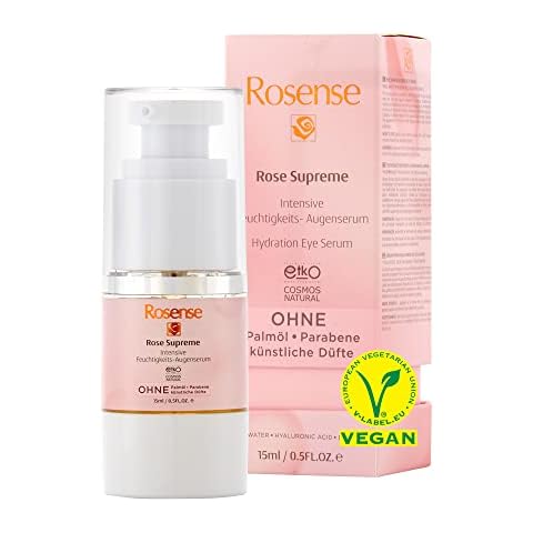 Rosense Supreme Augenserum - intensive Augenpflege feuchtigkeitsspendende Gesichtspflege Anti-Aging vegan Cover