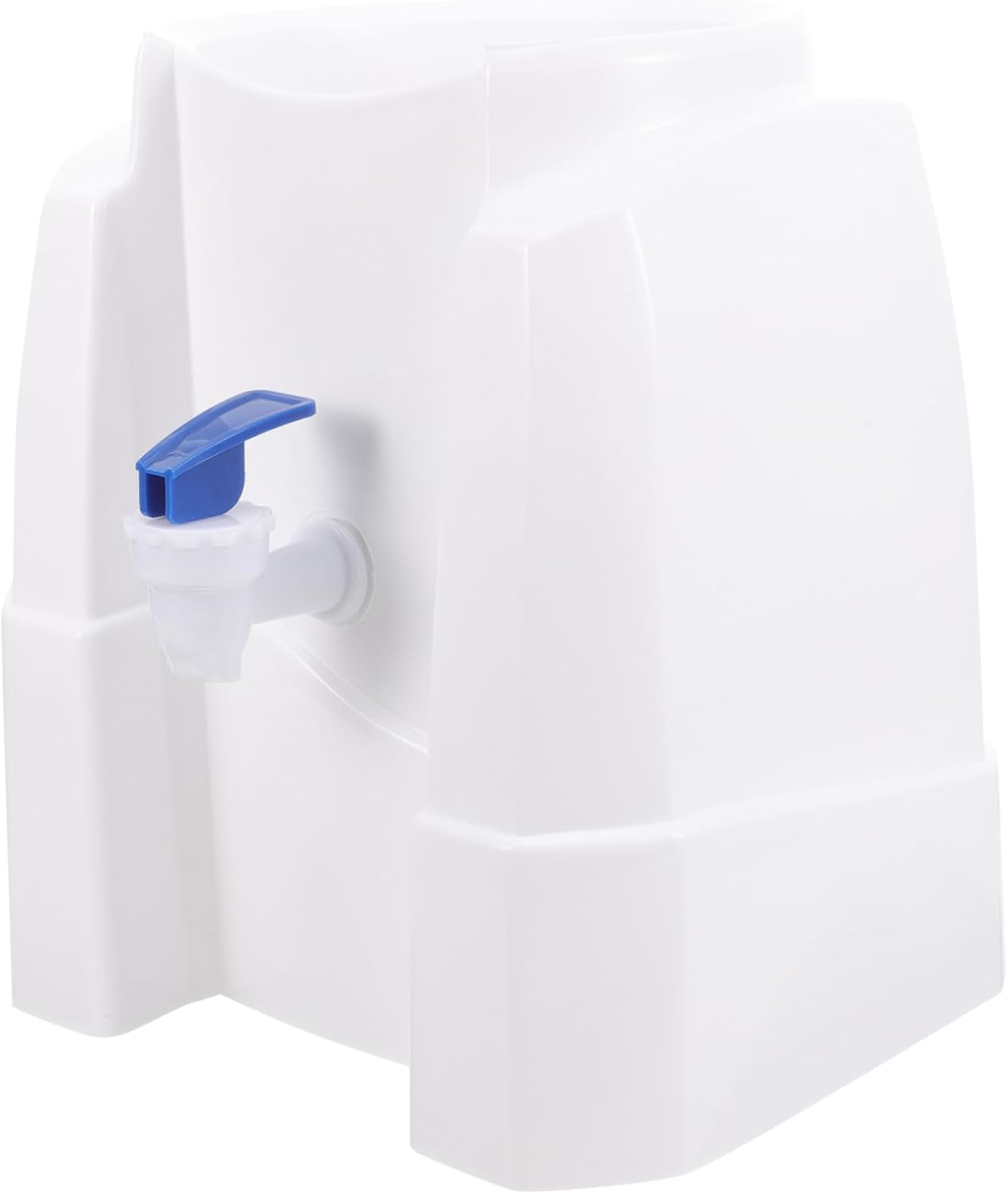 VILLCASE Mini Water Dispenser for Bottled Water Compact Desktop Cooler with Faucet for Office and Home Use - Design for Stability