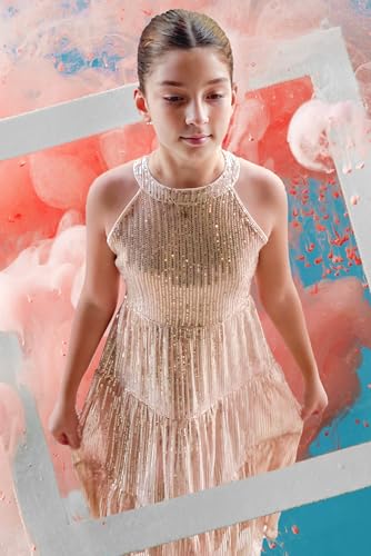 Grace Karin CL2280A23-02_12Y@#HLFYLD Girls Sequin Dress Elegant Cute Prom Dresses thumb #2