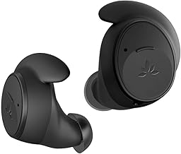 Avantree Ace Bluetooth 5.2 True Wireless Earbuds with aptX Adaptive Audio, App Function, Noise Isolating, 4 Clear Voice Capture Microphones, Volume Control, 36H Earphones, Secure Fit Earfin
