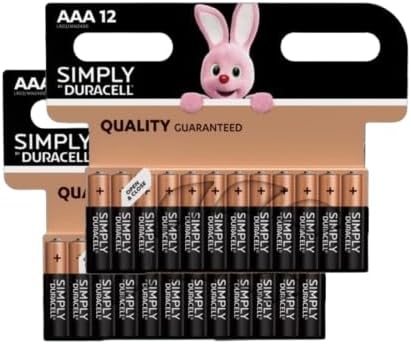 Piles AAA Duracell Plus Lot De 20 - Alcalines 1,5V, Jusqu'à 100% Plus Longue Durée - 8