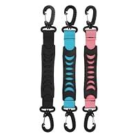 3 Stück Skates Carry Leash Ski Straps und Pole Carrier Ski-Tragegurt Rollerskates Tragbarer Tragegriff Rollschuh Trageband Skischuhe Trageband Einkaufen Gurtband Handle