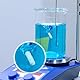 POFET 5 Stück Magnetrührer PTFE-Rührstab Typ C Weiße Farbe Hochtemperaturbeständiger Laborrührer ​Labor Magnetmischer (C7*30mm)