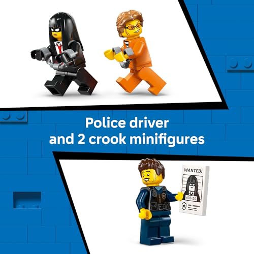 LEGO City Van de Transporte de Prisioneiros da Polícia; Conjunto de Construção 60479