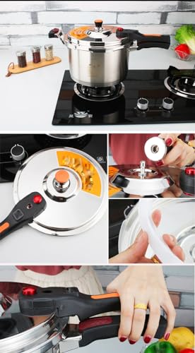 Olla a presión acero inoxidable 7.6 L miniatura 3