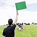 4Pcs Soccer Referee Flags, Volleyball Flags with Comfort Handle, Perfect for Track & Field Events Flag Football Flag Football Set Referee