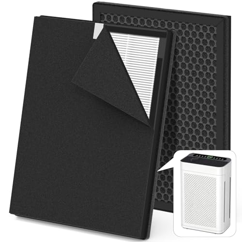 Filtres AP300 pour grand séjour et maison saine avec préfiltre lavable DBFIT