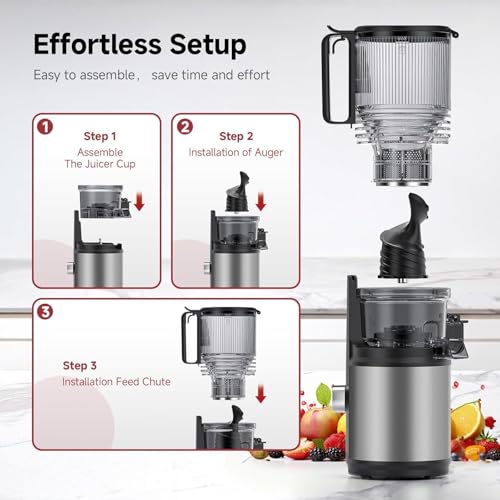 Cold Press Masticating Juicer Machine