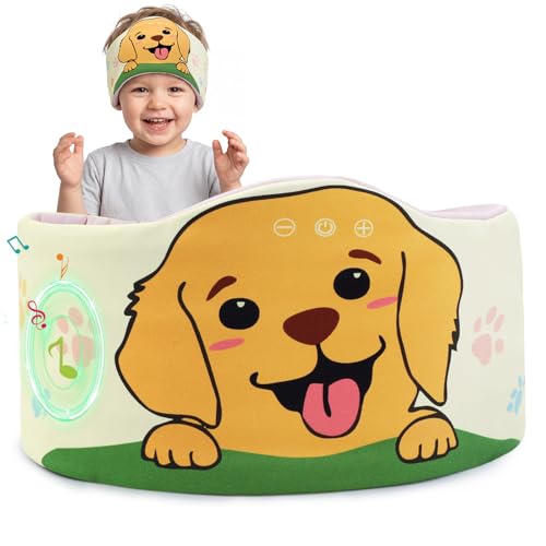 Image of Kids Bluetooth Headband Headphones, Soft Toddler Sleep Mask Headphones