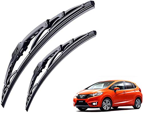 Image of WolkomHome High Performance OE Car Wiper Blade Replacement set of 2 Pc Right 26 inch Left 16 inch for Honda Jazz 2015 Type 2
