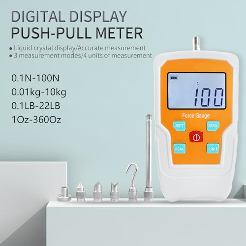 Medidor De Força Digital Push Pull 100n Mini Tester Meter Mu | Frete grátis Medidor De Força Digital Push Pull 100n Mini Tester Meter Mu | Frete grátis