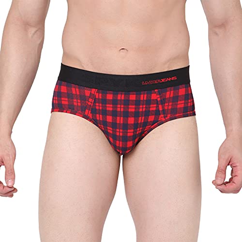 Image of Underjeans Men's Cotton Blend Regular Fit Brief