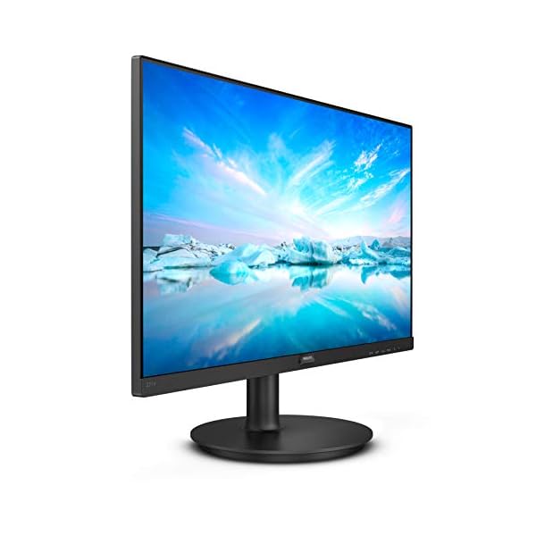 Philips Monitors 221V8/00-22, FHD, 75Hz, VA, Flicker Free, VESA (1920x1080, 200 CD/m², D-Sub, HDMI), Negro - Image 5