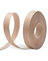 FAKILO Maple Edge Banding, 3/4” X 26' Roll Real Maple Wood Veneer Edging, Flexible Pre-glued Plywood Edge Banding Strips with Strong Hot Melt Adhesive Iron-on Edgebanding for Furniture Restoration