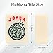 Aceshmir American Mahjong Tile Set, 166pcs Premium Mah Jong Tiles with Exquisite Storage Box, Include Instructions & Play-Chips, Mah Jongg Sets for Family & Friends Gatherings