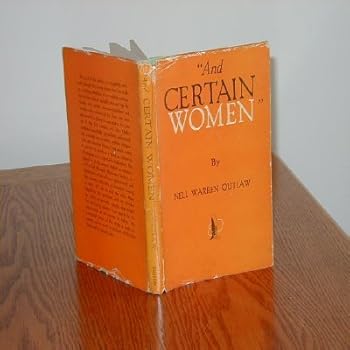 Hardcover "And certain women," Book