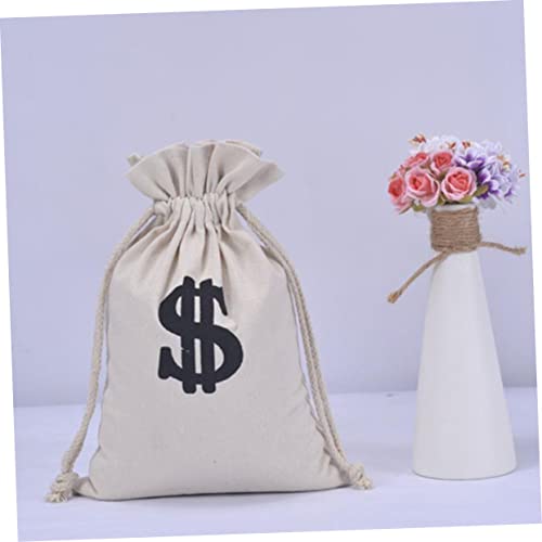 Gadpiparty 18 Pcs Drawstring Birthday Design Bank Jewelry Cloth Wedding Case With Gift Cowboy Stylish Carrying Bag Robber Storage Cm Favors Party Bags Sack Dollar Girls Money Costume #TOP7